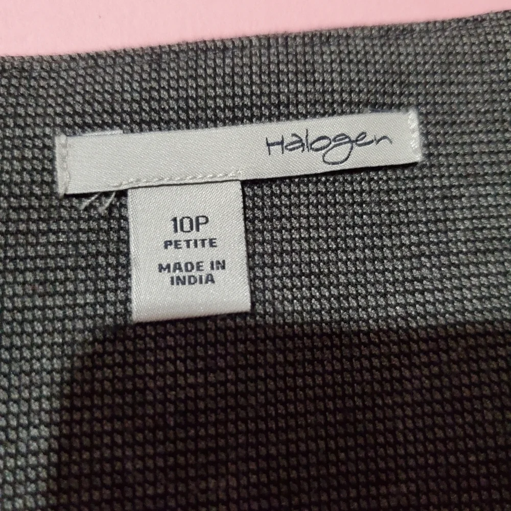 Halogen Grey Pencil Skirt Work Professional Basic